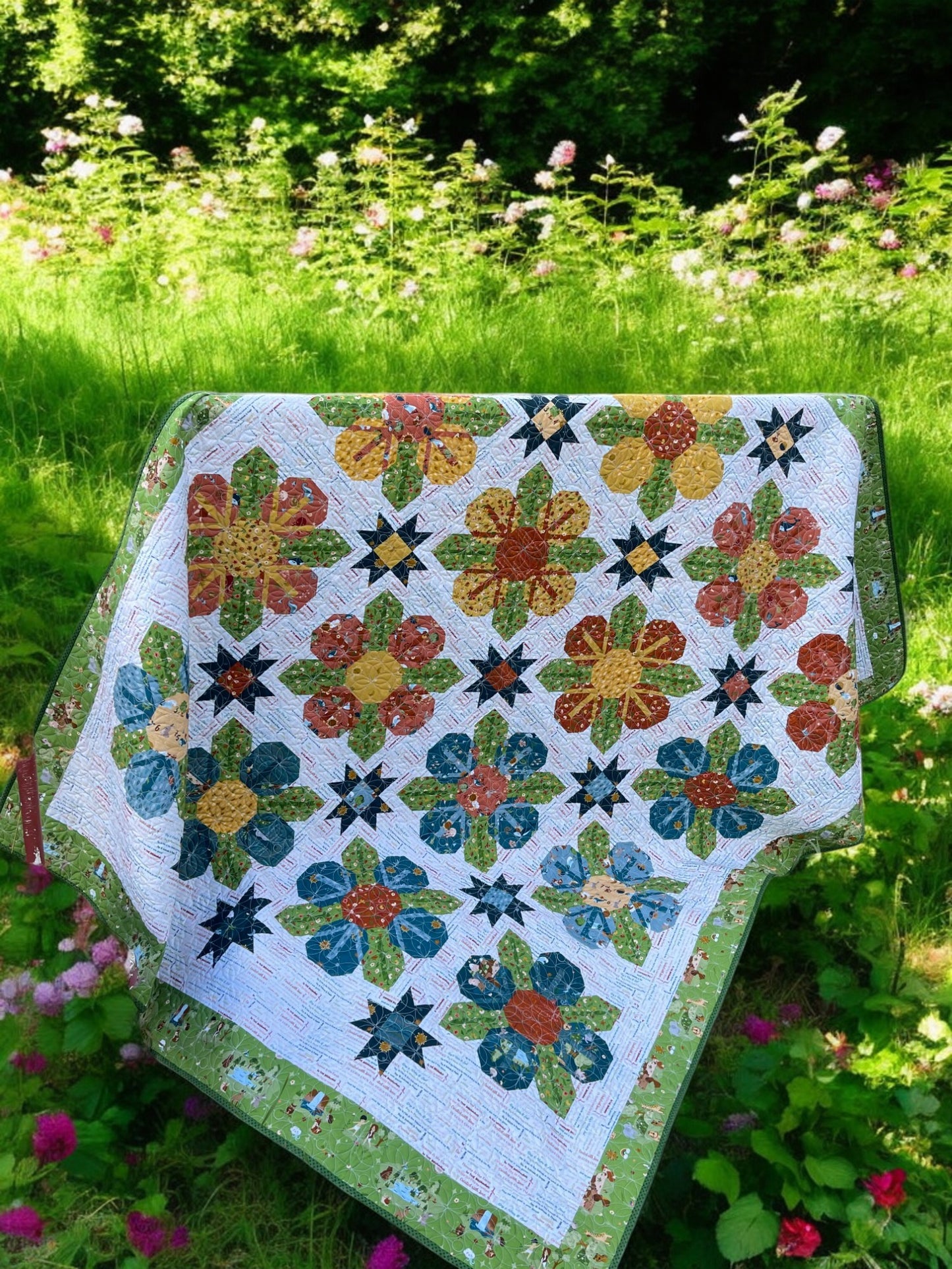 Bloom Where You Are Planted – Digital Quilt Pattern