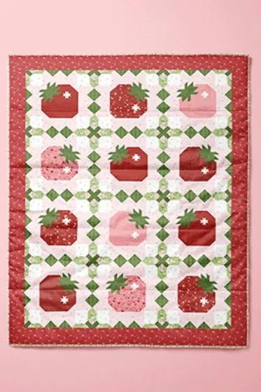 Strawberry Basket Quilt Pattern