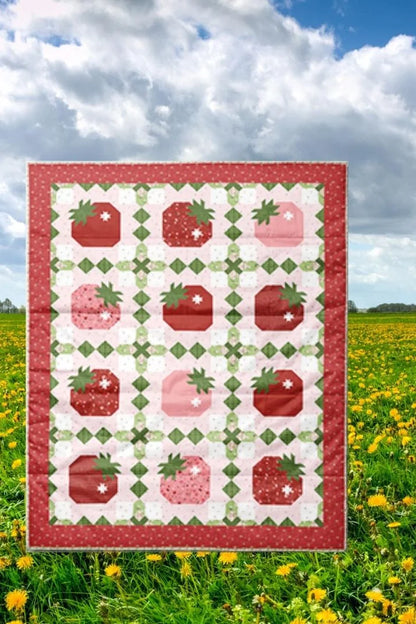 Strawberry Basket Quilt Pattern