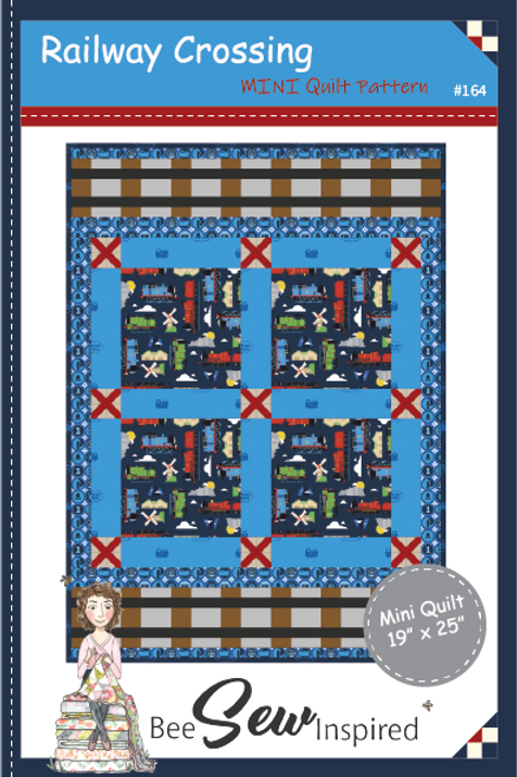 Railway Crossing Mini Quilt