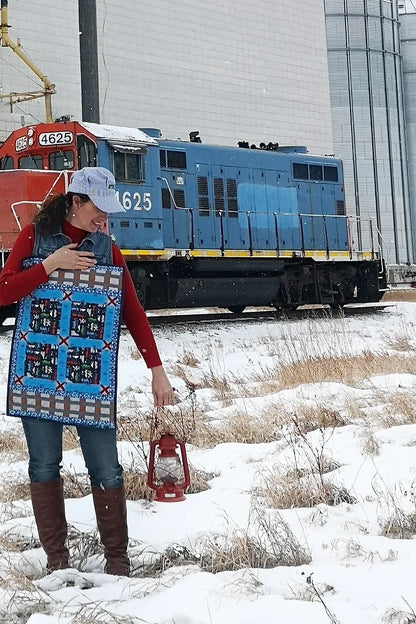 Railway Crossing Mini Quilt