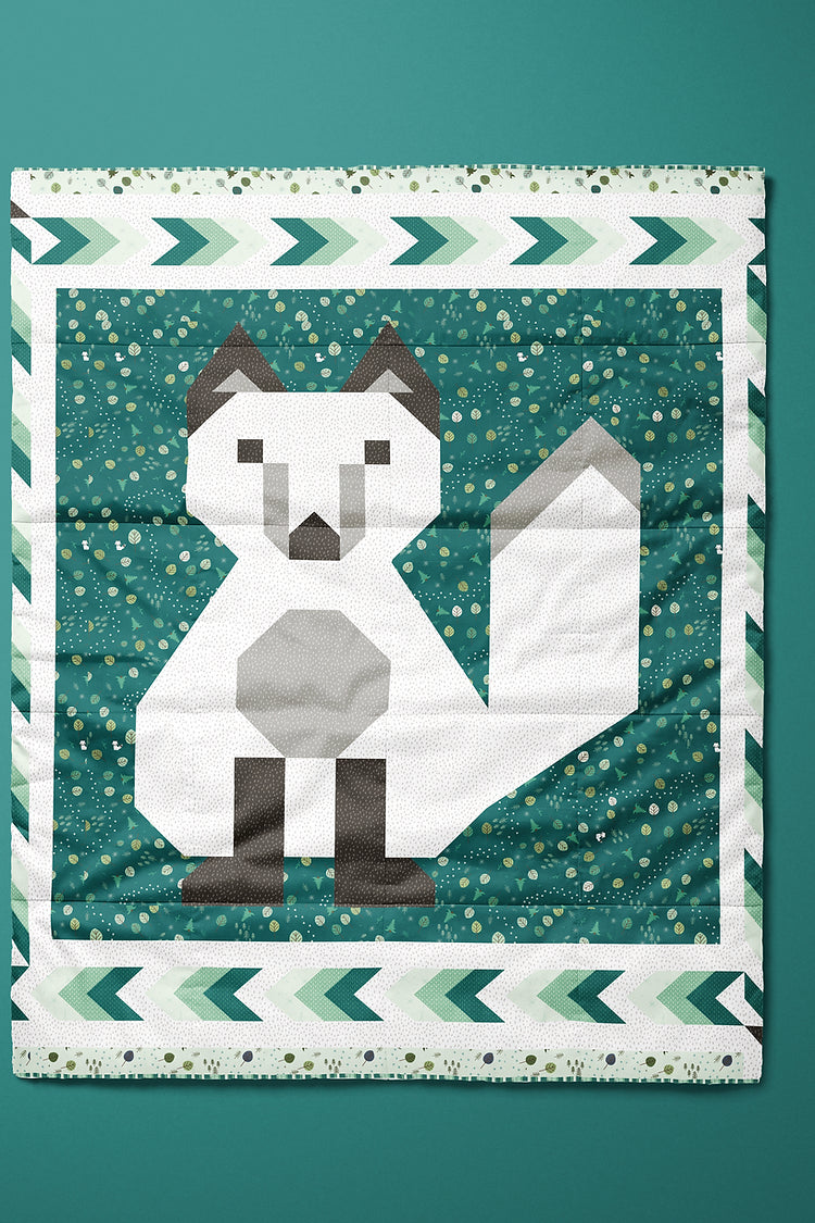 Fox Cub Quilt Pattern