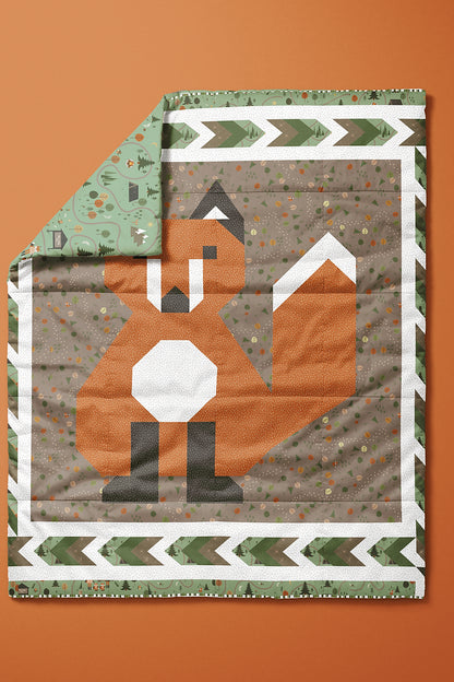 Fox Cub Quilt Pattern