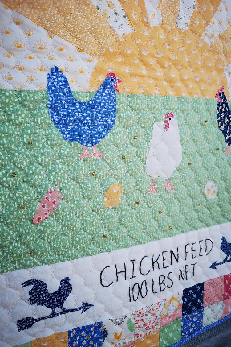 Here Chick, Chick Quilt Pattern