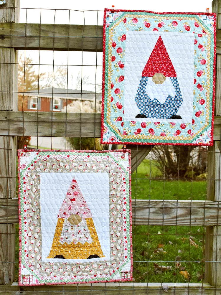 Gratitude Gnome Mini Quilt Pattern