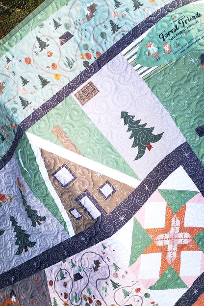 Trail Map Quilt Pattern