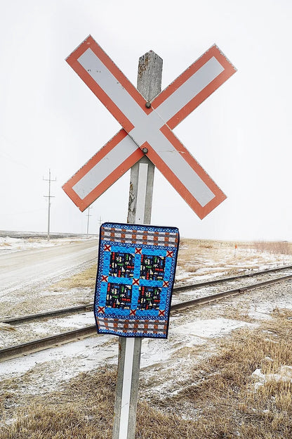 Railway Crossing Mini Quilt