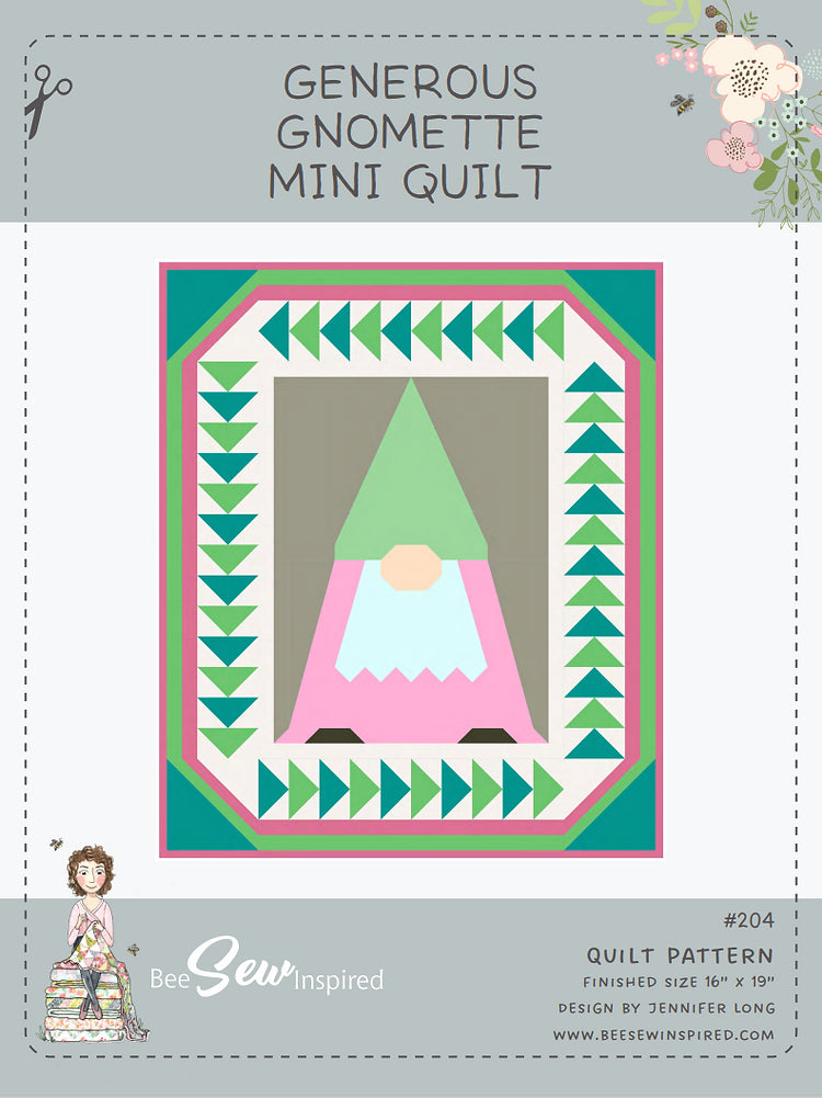 Generous Gnomette Mini Quilt Pattern