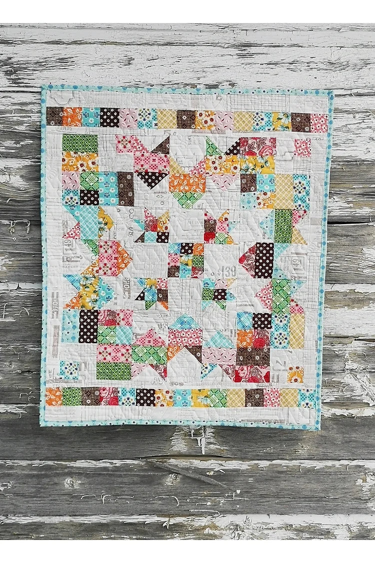 Vintage Exploding Star MINI Quilt