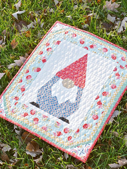 Gratitude Gnome Mini Quilt Pattern