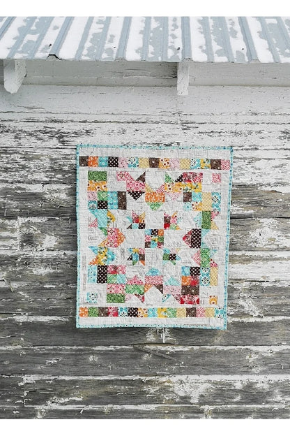 Vintage Exploding Star MINI Quilt