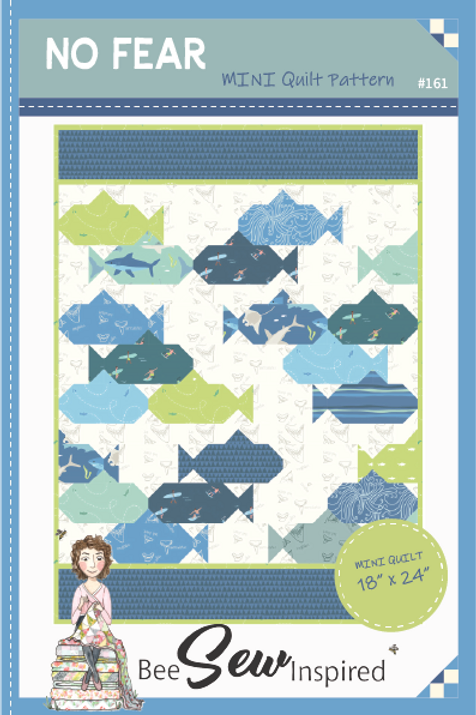 No Fear Mini Quilt Pattern