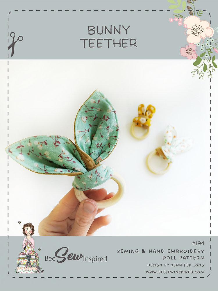 Bunny Teether - Sewing Pattern