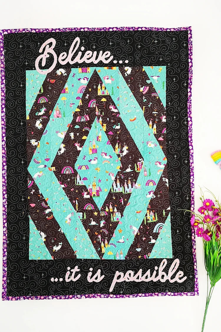 Believe it is Possible Mini Quilt Pattern