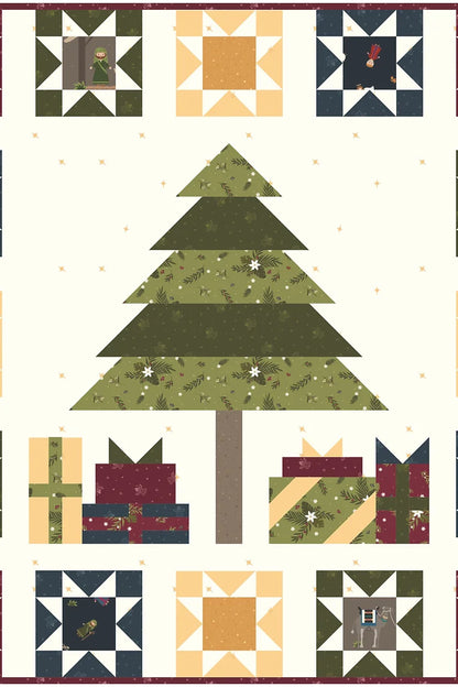 Presents & Pine Mini Quilt Pattern