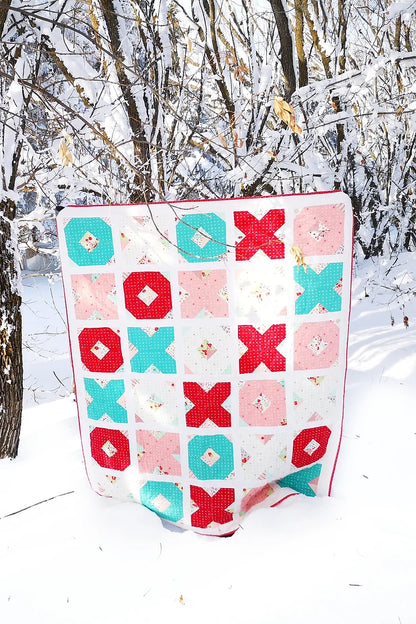 X’s and O’s With Love Quilt Pattern