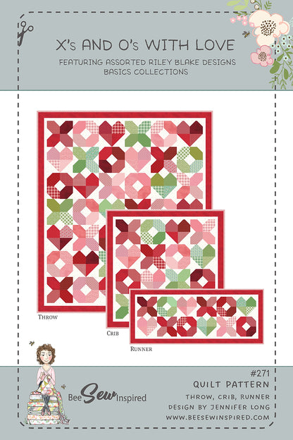 X’s and O’s With Love Quilt Pattern