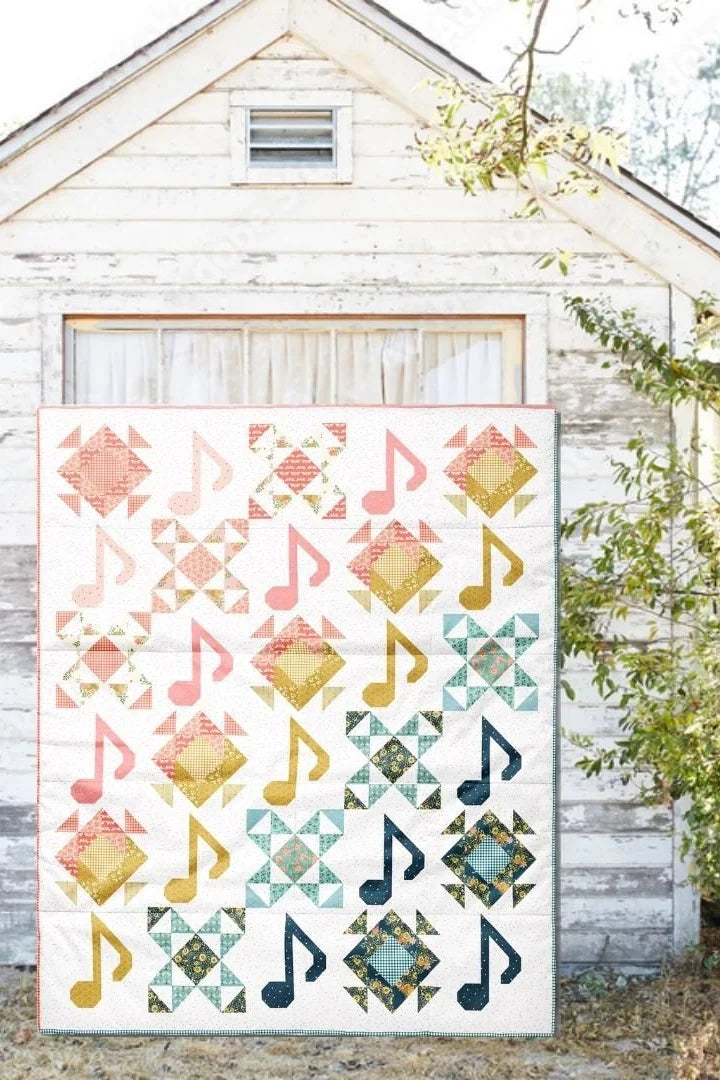 Musical Score Quilt Pattern