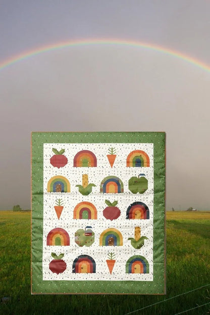 Eat The Rainbow Quilt Pattern