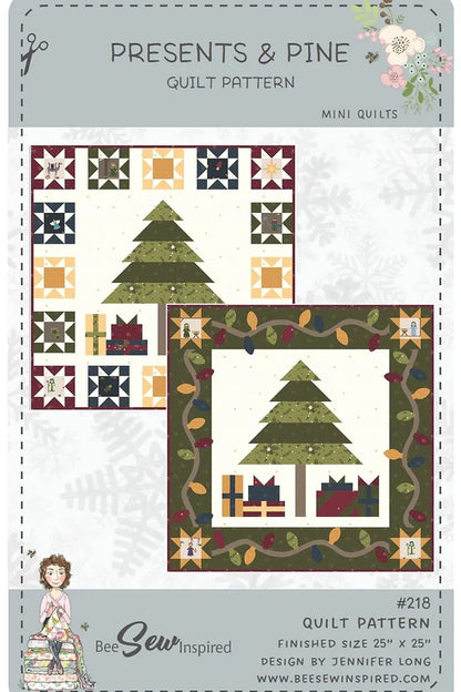 Presents & Pine Mini Quilt Pattern