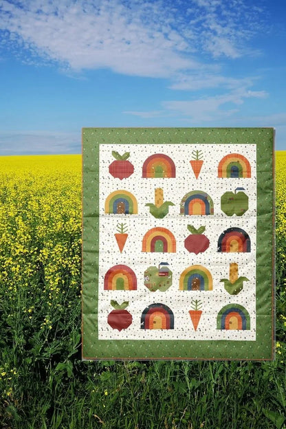 Eat The Rainbow Quilt Pattern