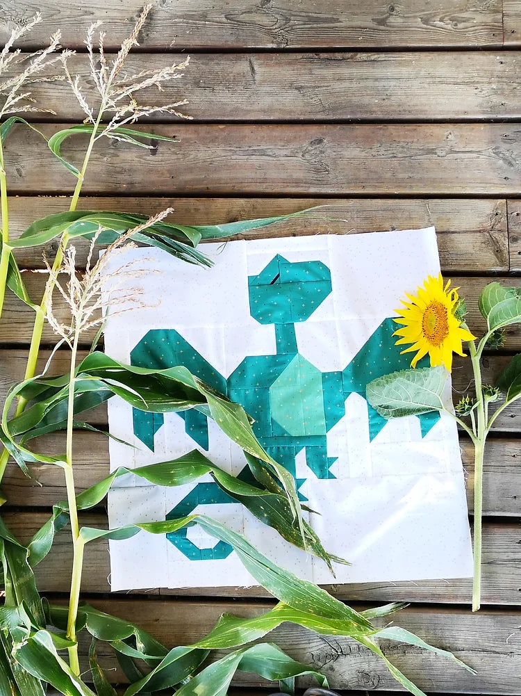 Enchanted Dragon Quilt Block