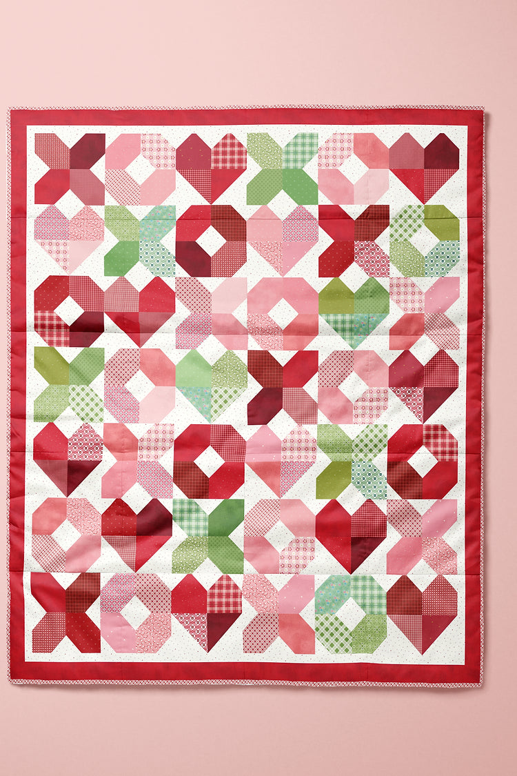 X’s and O’s With Love Quilt Pattern