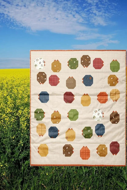 Scattered Chicks Quilt Pattern