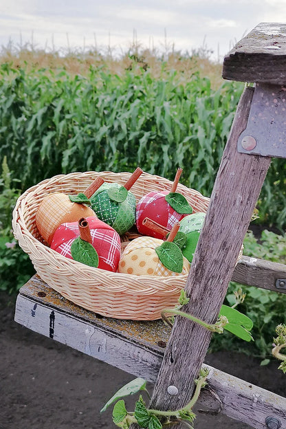 Stuffed Apple Sewing Pattern