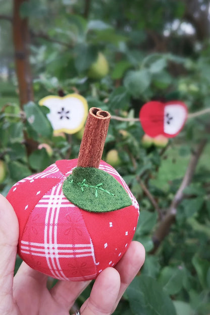 Stuffed Apple Sewing Pattern