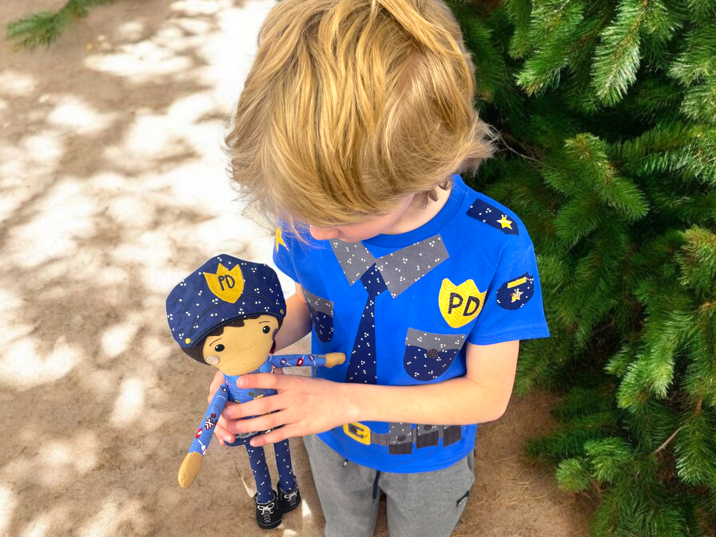 Be A Police Officer T-Shirt Appliqué Pattern