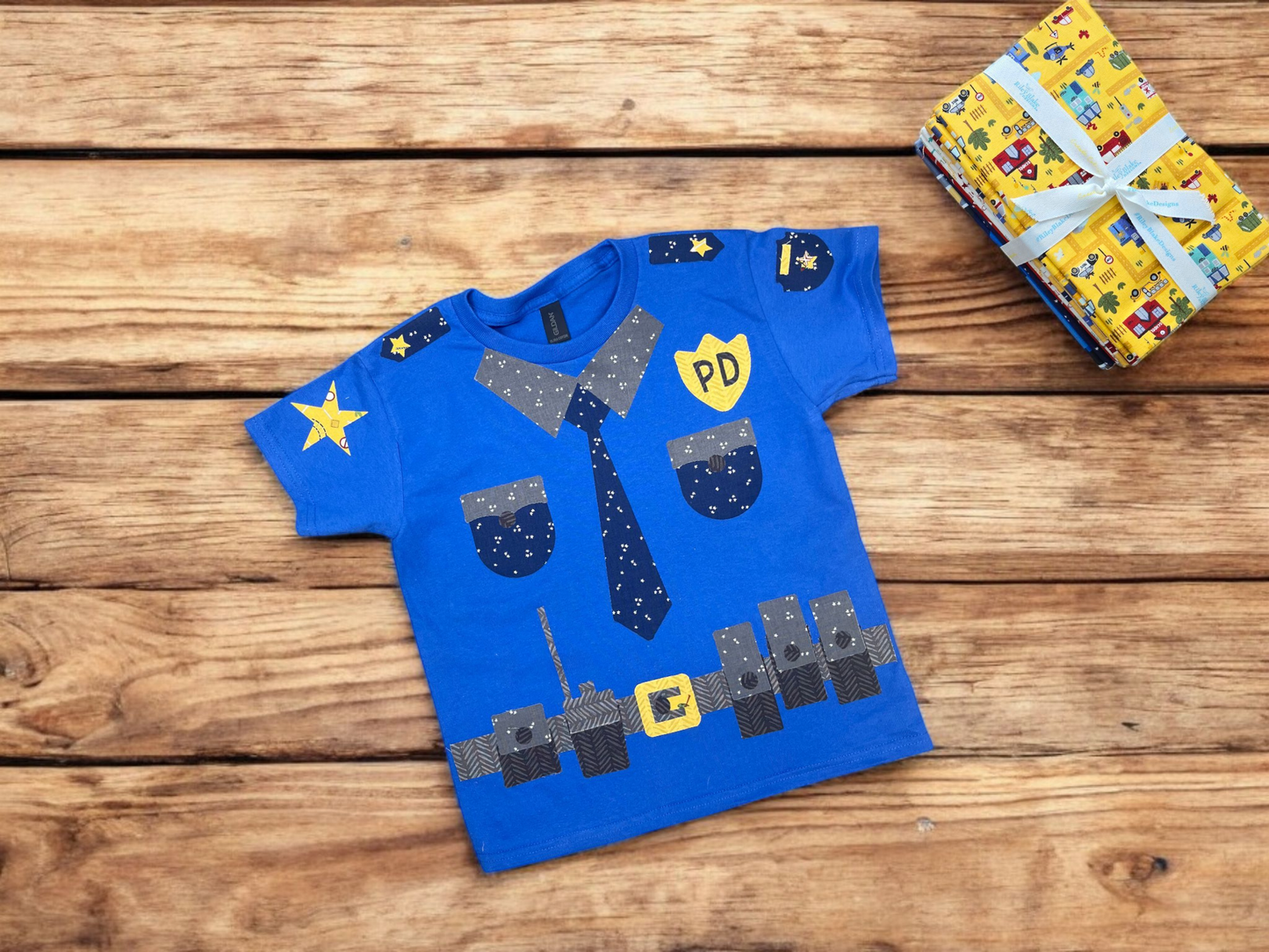 Be A Police Officer T-Shirt Appliqué Pattern