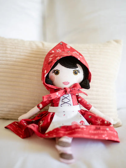 Little Red Machine Embroidery Doll Pattern