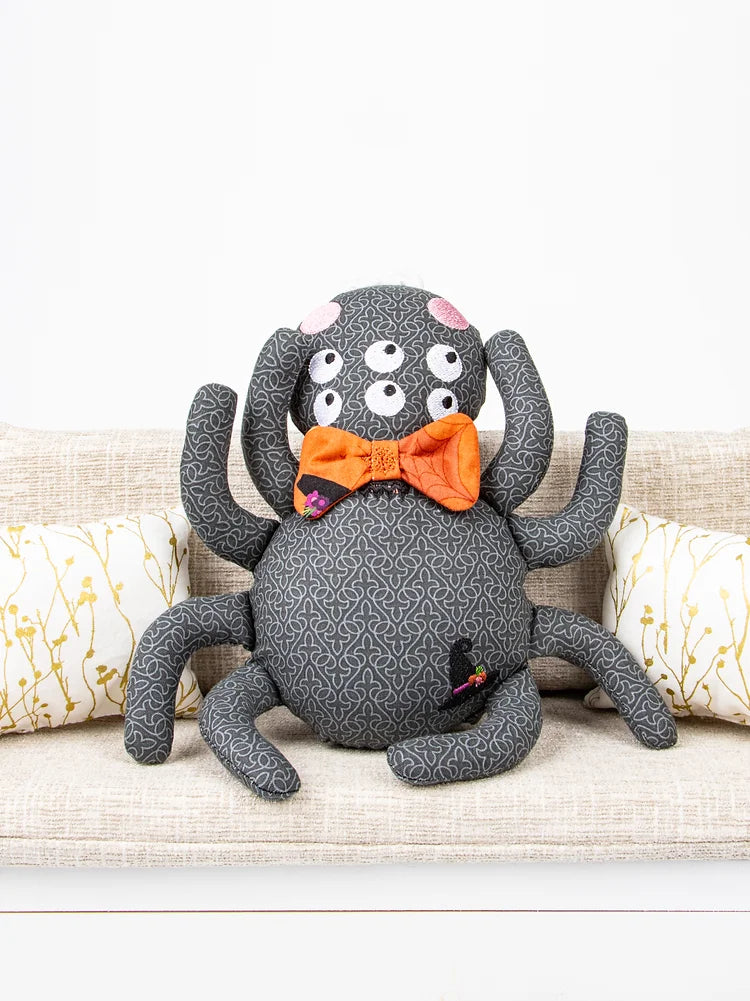 Spider Machine Embroidery Doll Pattern