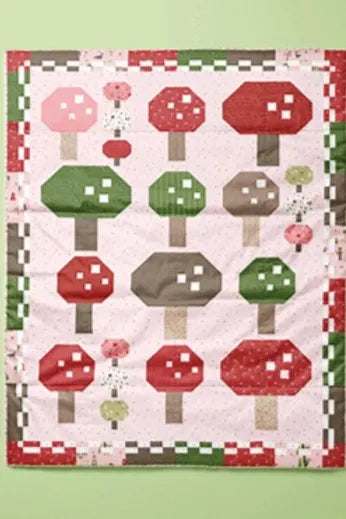 Mushroom Garden Quilt Pattern