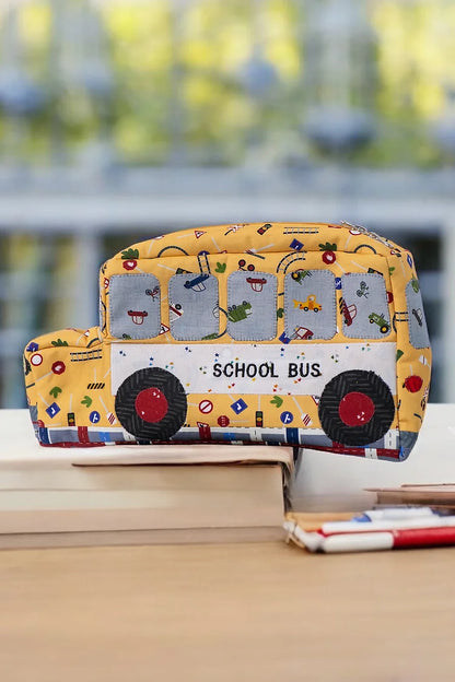 School Bus Pencil Case Pattern