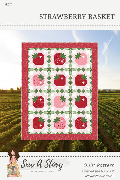 Strawberry Basket Quilt Pattern