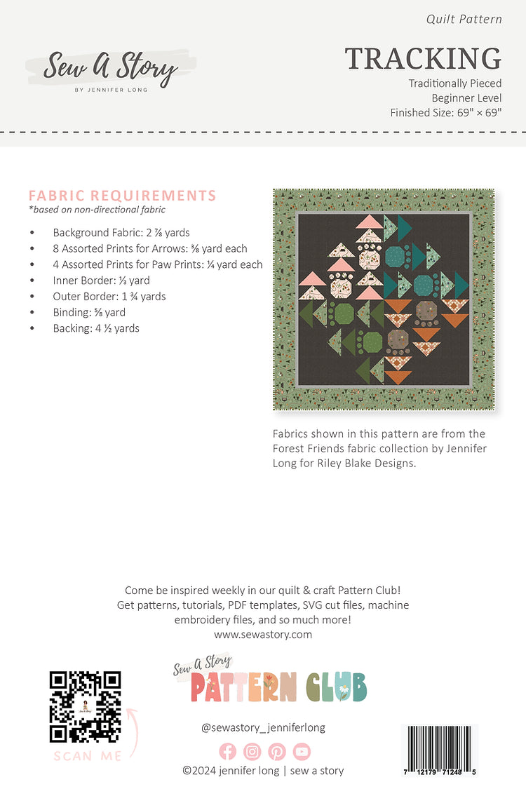 Tracking Quilt Pattern