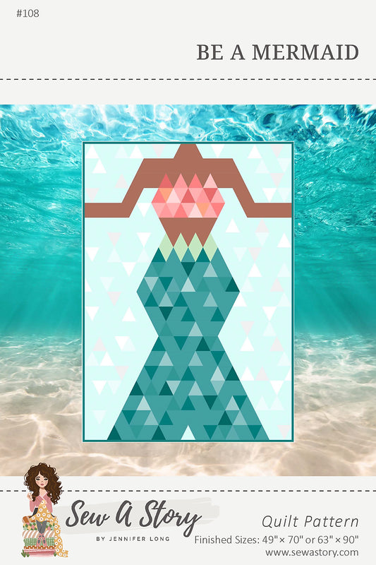 Be A Mermaid Quilt Pattern